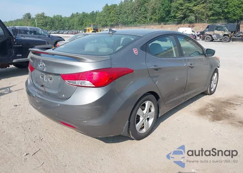 2013 Hyundai Elantra Gls z USA, uszkodzony, nr VIN 5NPDH4AEXDH419235